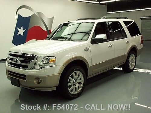 2011 ford expedition king ranch sunroof nav 20's 24k mi texas direct auto