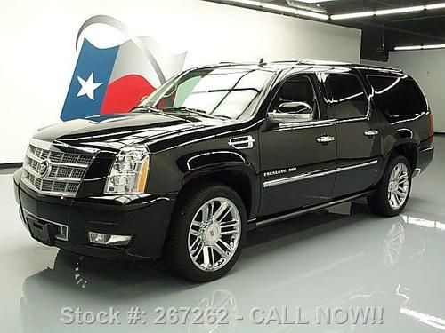 2010 cadillac escalade esv awd platinum nav dvd 15k mi texas direct auto