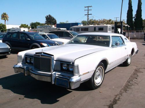 1976 lincoln continental, no reserve