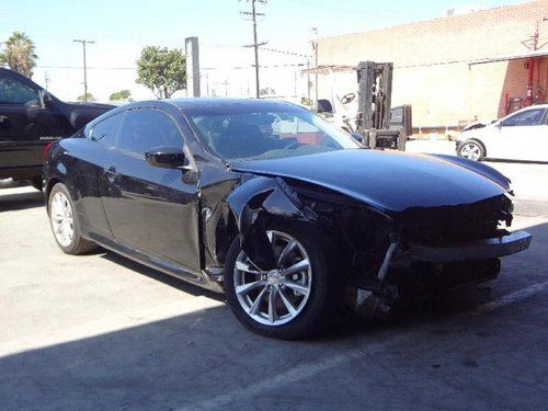 2012 infiniti g37 journey damaged salvage only 18k miles loaded export welcome!!