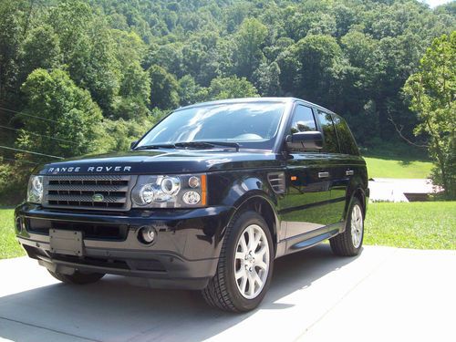 Land rover: 2008 range rover hse sport utility 4-door