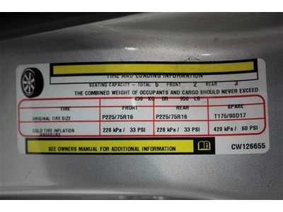 Sport SUV 3.7L CD Rear Wheel Drive Power Steering Temporary Spare Tire A/C ABS, US $16,286.00, image 31