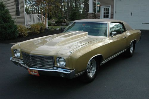 1970 chevrolet monte carlo pro touring street muscle rare 8.1 drag classic rare