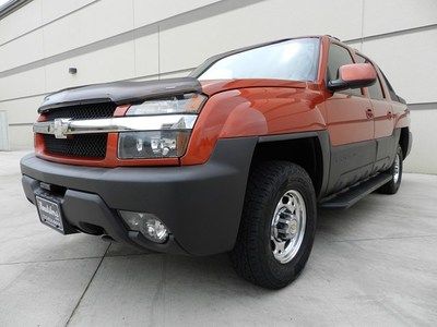 Chevy avalanche 2500 4x4 8.1l lt sunroof bose heated