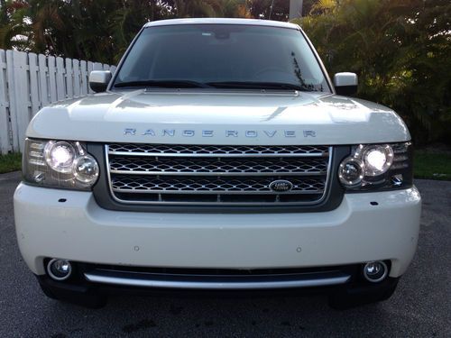 2010 land rover range rover hse lux. fully loaded.