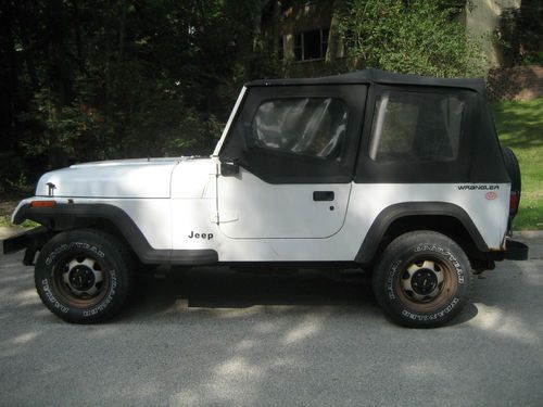 1994 jeep wrangler s sport utility 2-door 2.5l/manual