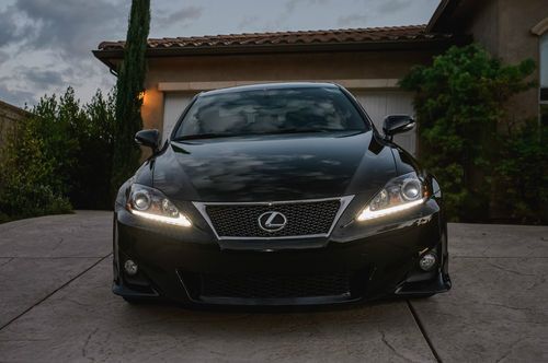 2011 lexus is350 f-sport! obsidian/black! 32k, nav, flawless! is 350