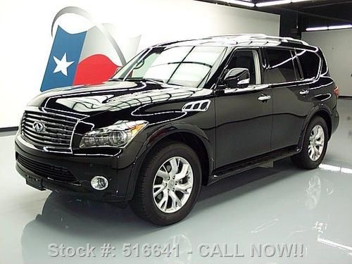 2012 infiniti qx56 sunroof nav 360 cam 20" wheels 9k mi texas direct auto