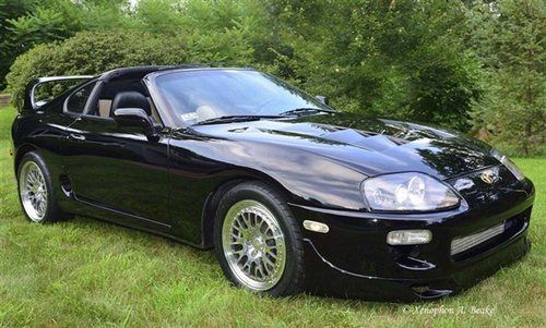 1994 toyota supra targa single turbo for sale~one of the fastest supras around!