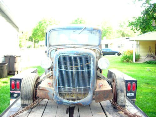 1958 Desoto drive train/1935 Ford pickup, 3 speed Torque Flight Trans, 9