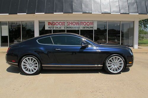 2010 bentley continental gt speed coupe 2-door 6.0l