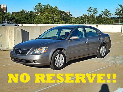 2005 nissan altima 2.5s super clean one owner gas saver no reserve!!