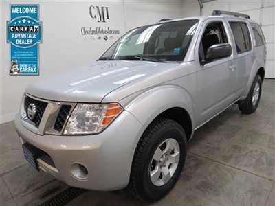 2008 pathfinder le 4wd 3rd row vdc alloy keyless carfax call we finance! $15,495