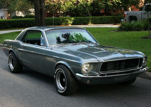 New restoration just completed - 1967 ford mustang coupe - factory a/c 100 miles