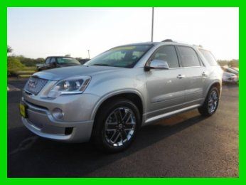 2012 gmc acadia denali leather nav rear dvd 2nd row captains chairs rear camera