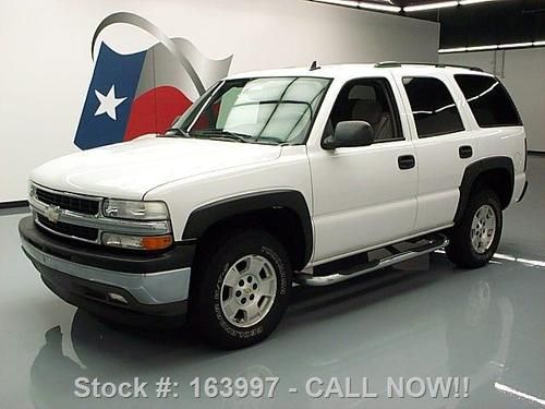 2006 chevy tahoe 6-passenger side steps 17" alloys 86k texas direct auto