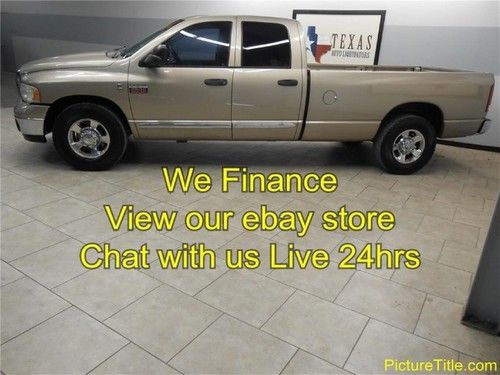 05 ram 2500 2wd laramie 6spd 5.9 cummins diesel leather heated seats finance