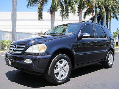 Florida low 69k ml500 awd 4matic navigation leather heated super nice!