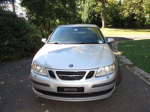 2006 saab 9-3 sport sedan silver