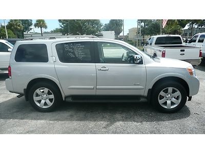 2008 Nissan Armada LE 4WD FFV 1 Owner Clean car Fax 20 Inch Wheels New Tires, image 2