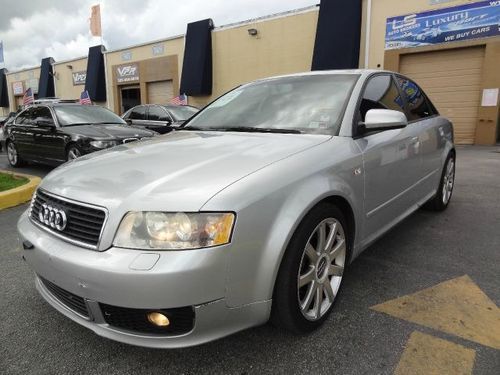 2005 audi a4 ultra sport rare car 1.8 turbo multitronic fl car lr