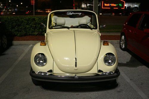 1978 volkswagen super beetle convertible