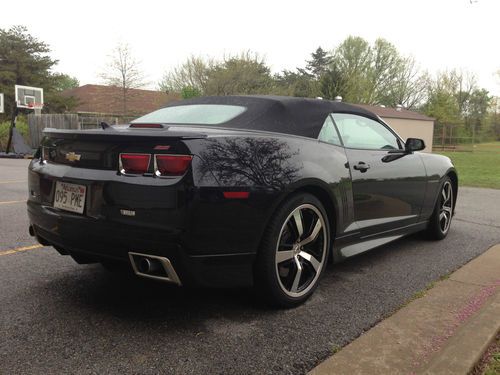 Chevrolet: Camaro Convertible SS Black leather hurst upgrade chrome effects, US $29,500.00, image 3