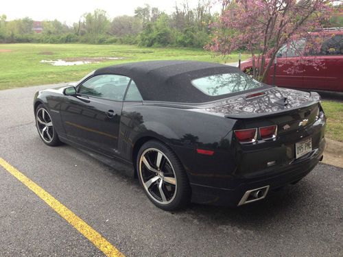 Chevrolet: Camaro Convertible SS Black leather hurst upgrade chrome effects, US $29,500.00, image 4