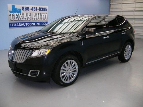 We finance!!!  2011 lincoln mkx pano roof nav heated leather thx hd texas auto