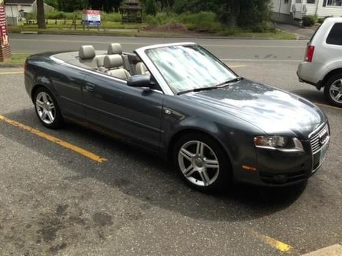 2007 audi a4 quatro convertible - low miles!