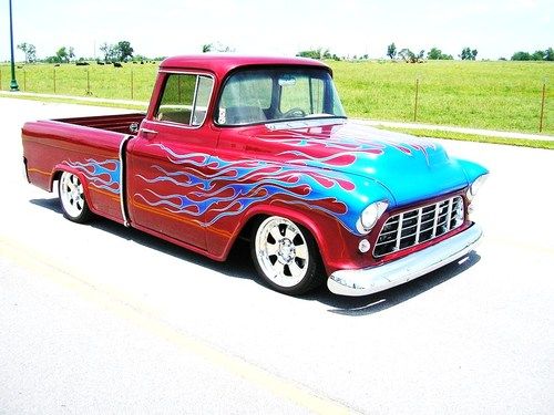 1955 CAMEO CHEVY PU CUSTOM CLASSIC HOT ROD STREET SHOW TRUCK MAGAZINE COVER PU, US $55,000.00, image 3