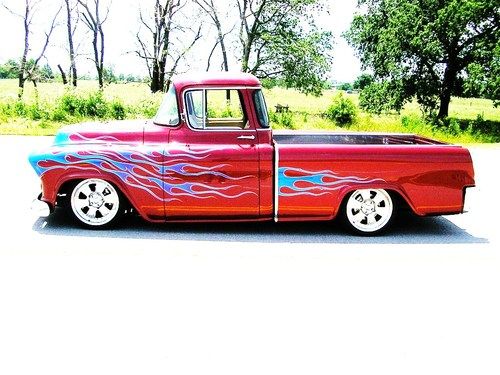 1955 CAMEO CHEVY PU CUSTOM CLASSIC HOT ROD STREET SHOW TRUCK MAGAZINE COVER PU, US $55,000.00, image 18