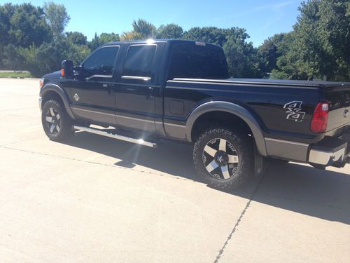 2012 f-250 super duty crew cab lariat powerstroke diesel 6.7 4x4