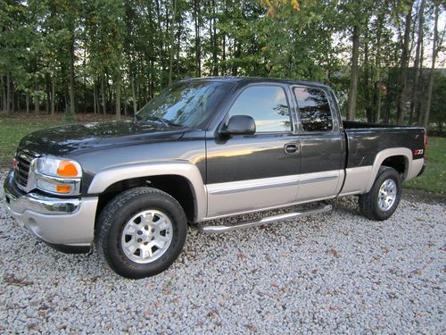 2005 gmc sierra z71 sle 4x4 club cab pickup