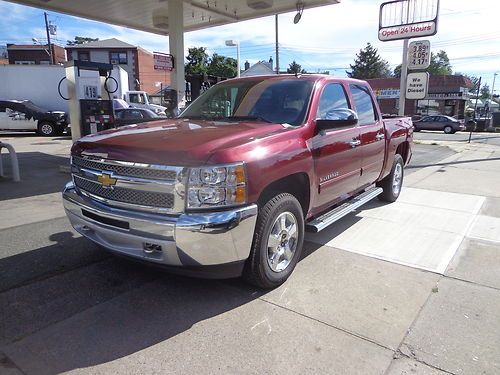 2013 chevrolet silverado 1500 lt crew cab pickup 4-door 5.3l  1200 miles