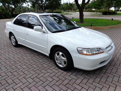 Florida 00 accord ex sedan leather clean carfax 2.3l autom. economy ! no reserve