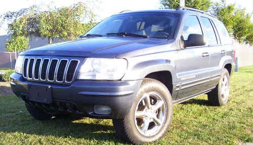 2002 jeep grand cherokee limited 117k clean 4.7ho quadra-drive overland