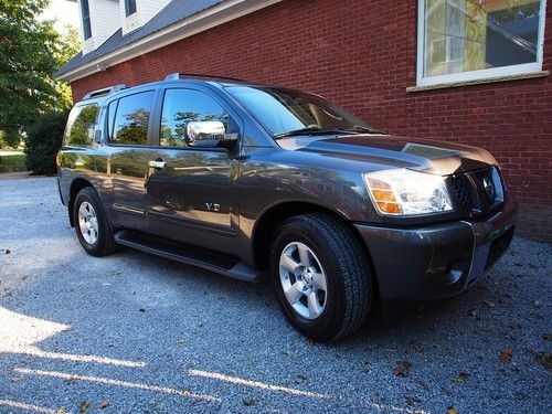 2006 nissan armada se 5.6l with low mileage lady-driven, one owner, no lien