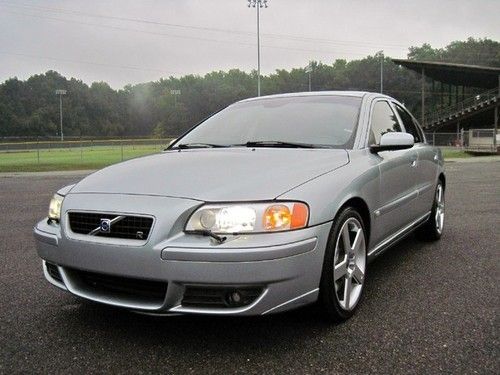 06 volvo s60r turbo 6 speed moonroof loaded 2.5l awd