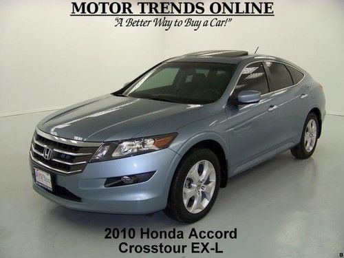 2010 ex exl navigation rearcam sunroof leather htd seats honda crosstour 43k