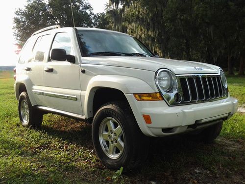 2005 jeep liberty limited sport utility 4-door 2.8l