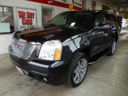 Denali awd 1500 certified suv 6.2l cd rear dvd sun roof 22" chrome navigation