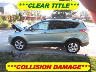 2013 ford escape se rebuildable wreck clear title