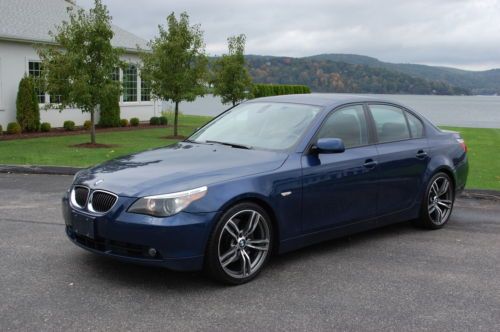 2005 bmw 545i smg heads up navigation parking stunning active steering sport !!