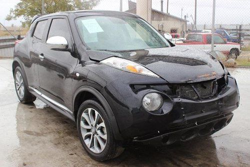 2011 nissan juke sl awd damaged cleantitle economical loaded nice unit wont last