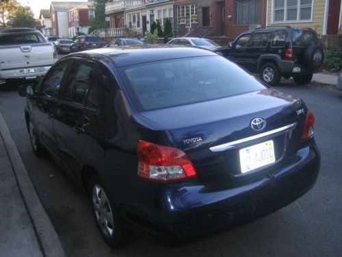 Economy 2007 toyota yaris blue 4 door sedan auto 4 cylinder a/c cd 38k miles ny