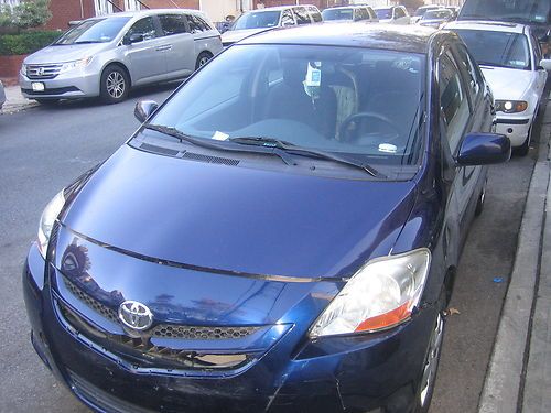 ECONOMY 2007 toyota yaris BLUE 4 dOOr Sedan Auto 4 Cylinder A/C CD 38k miles NY, US $6,499.00, image 3