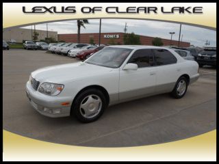 1999 lexus ls 400 luxury sdn 4dr sedan one owner clean car fax