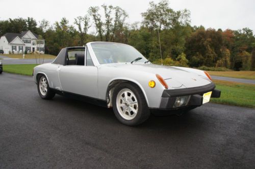 1974 porsche 914 2.0l high performance raby 2056 dual carb motor