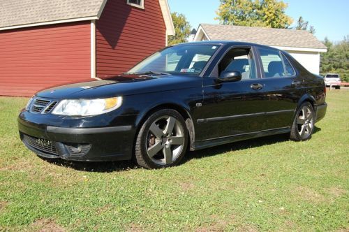 Very cool 2005 saab 9 5 aero sedan, 2.3 l turbo runs great, 17&#034; alloys,autoshift